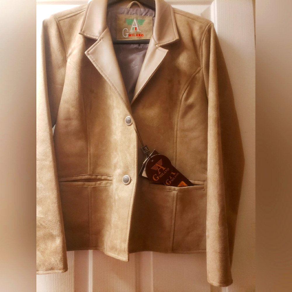 AG Milano Suede Jacket
